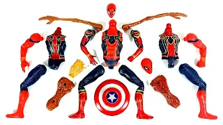 Merakit Mainan Spider-Man, Siren Head dan Iron Spiderman Avengers Superhero Toys