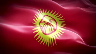 Kyrgystan anthem & flag FullHD / Кыргыстан (Киргизия) гимн и флаг