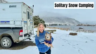 Winter Truck Camper Living - The Perfect Snowy Day & Things We’ve Learned Along the Way