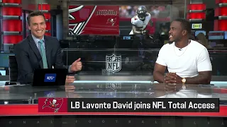 Lavonte David on Being at the Tom Brady Roast, "I would have been nervous"