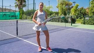 IFIGENIA KAFKA Tennis Recruiting Video