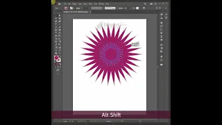 Flower Vector Art Adobe Illustrator Tutorial #Shorts