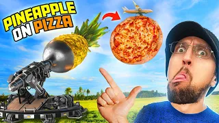 Proof that Pineapple on Pizza is Bad! (This GAME is Messed UP!) FGTeeV