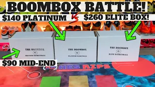 BOOMBOX BASKETBALL HOBBY PACK BATTLE! MID / PLATINUM / ELITE (AUGUST 2022)