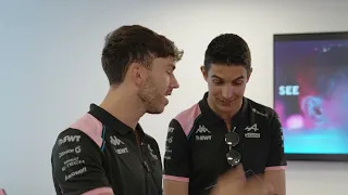 33 Years BWT Challenge with BWT Alpine F1 Drivers Esteban Ocon & Pierre Gasly