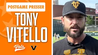 Tennessee Baseball: Tony Vitello details 3-0 loss to Vanderbilt