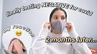 I FINALLY TESTED NEGATIVE FOR COVID AFTER ALMOST 2 MONTHS | VLOGMAS DAY 15