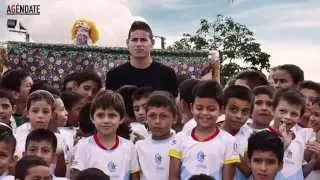 La revista Agéndate visitó la fundación "Colombia Somos Todos" de James Rodríguez