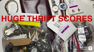 2 watch bags plus bonuses from thrift stores buy sell