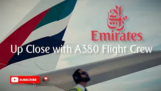 Up Close with Emirates A380 Flight Crew | Thrilling Run & Gun Experience at ZRH Airport