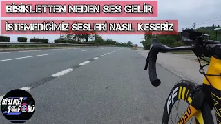 Bisikletten gelen istenmeyen sesleri engellemenin basit yolları.