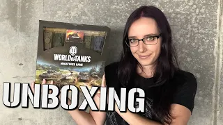 World of Tanks Miniature Game Unboxing | Vehicles, Rules and Cards Preview | Gale Force Nine Opening