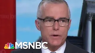 FBI Director Andrew McCabe: Rod Rosenstein And I Were Not Planning A Coup | Morning Joe | MSNBC