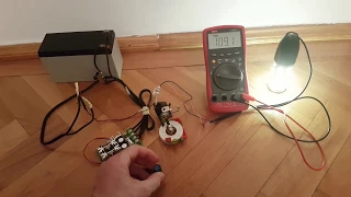 Electricity, Magnetism, Experiments : electic generator + PWM