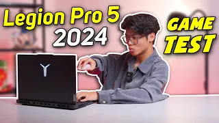 Test Game trên Lenovo Legion Pro 5 2024 ( Core i9 - 14900HX + RTX 4060) KHOẺ hơn, MÁT hơn NHƯNG...?