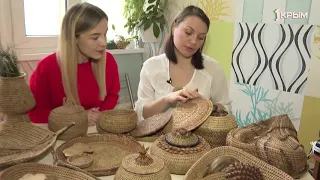 Плетение из сосновых иголок. В Крыму возрождают забытую технику