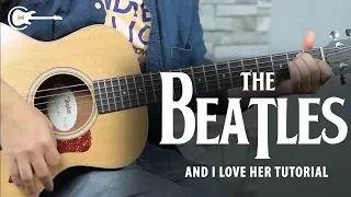 Como tocar AND I LOVE HER de THE BEATLES - Tutorial Guitarra + SOLO