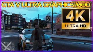 GTA V ULTRA REALISTIC GRAPHICS MOD | 4K GRAPHICS GTA V MOD | ALPHA GAMING