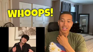 Reacting to Jungkook singing 'Seven' Acapella during his Live!!