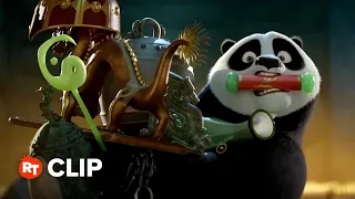 Kung Fu Panda 4 Movie Clip -  Po Catches a Thief in the Hall of Heroes (2024)