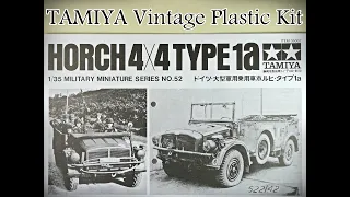 Tamiya Vintage Kit - Horch 4X4 1a with 2cm Flak38 Crew