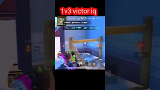 1v3 victor iq #bgmi #shorts #pubgmobile #viral #pubg #short