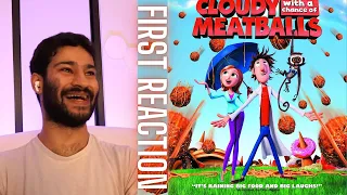 Watching Cloudy With A Chance Of Meatballs (2009) FOR THE FIRST TIME!! || Movie Reaction!