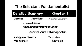 The Reluctant Fundamentalist - Detailed Summary and Critical Analysis II Chapter 1 II Asghar khan