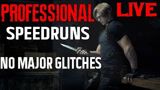 Resident Evil 4 Remake Professional Speedruns No Major Glitches