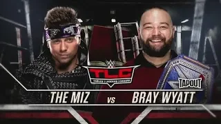 Bray Wyatt vs. The Miz Full Match - WWE TLC (2019)