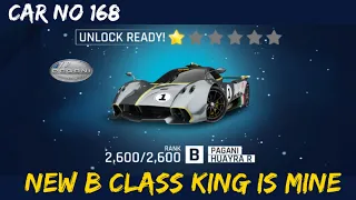Asphalt 9 Unlocking Pagani Huayra R | Elite B Class King