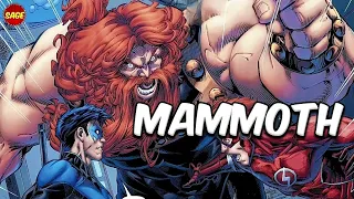 Who is DC Comics' Mammoth? Raging Strength! 🦣