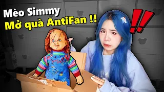 Mèo Simmy Mở Quà ANTIFAN Tặng Cho Mình !!