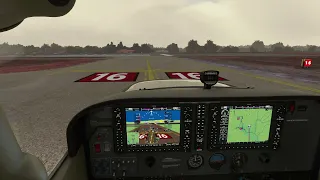 Beginners guide to operating the G1000 and flying a route in the C172 in Microsoft Flight Simulator