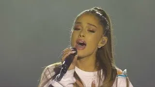 Emotional Return For Ariana Grande's Benefit Concert