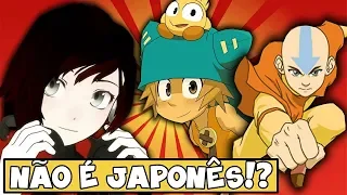 DESENHOS que parecem ANIMES JAPONESES! (Pseudo-Animes) 🇯🇵 ↔ 🇺🇸