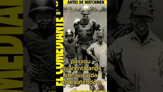 O Comediante Watchmen - Personagens DC Comics #quadrinhos #dc #watchmenow