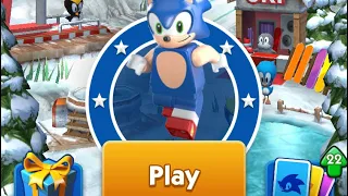 Getting LEGO Sonic after returning(sonic dash)