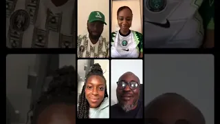 Nigeria Player, Alozie says Alex Iwobi (Super Eagles) is her crush 🥰 #shorts #trends #football