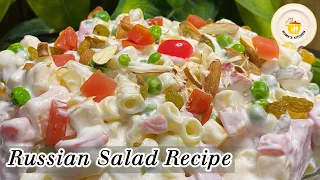 Russian Salad Recipe/Shadiyon wala Russian Salad /Ramzan Special@RomaKitchen-sn2gq
