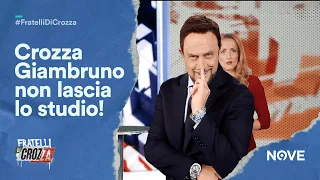 Crozza Giambruno, siamo sicuri che non tornerà più in studio? Eccolo irrompere al Diario del giorno!