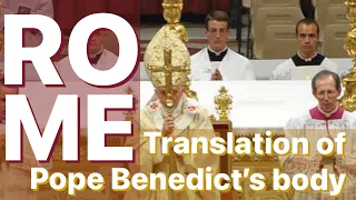 Translation of Benedict XVI’s body | 2 January 2023