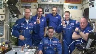 Tim Peake begins stay on international space station