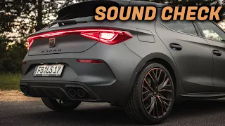 NEW Cupra Leon 2.0 TSI 300PS SOUND-CHECK | 2021