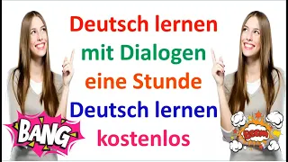 Deutsch lernen mit Dialogen | A1 A2 | audiobook A1, A2