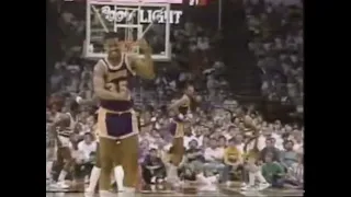 NBA 1985  nuggets vs lakers wcf game 5 intro