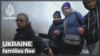 Ukraine families fleeing war separated at train stations