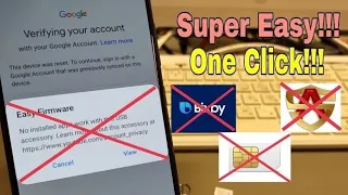 Boom!!! New Free Method!! One Click! All Samsung Android 10/11/12 Remove Google Account, Bypass FRP.