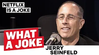 Jerry Seinfeld Knows He is Funny and Doesn’t Want Your Feedback | What A Joke | Netflix Is A Joke