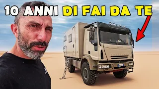 Come è fatto e perché 🔥 da AUTO-GRU a CAMPER 4x4 👍 Tutta la STORIA 🔥 STEPSOVER EXTRA